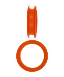 ARTERO silikonski obročki za škarje - oranžni