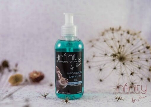 ŠAMPON ZA BELO DLAKO PSOV INFINITY professional pet care by Nina - slika 3