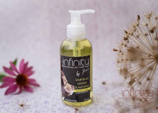 ŠAMPON ZA KRATKO DLAKO PSOV INFINITY professional pet care by Nina