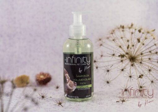 ŠAMPON ZA VEČJI VOLUMEN DLAKE PSOV INFINITY professional pet care by Nina - slika 3