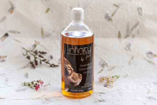 ŠAMPON ZA ČRNO DLAKO PSOV INFINITY professional pet care by Nina - 1L - slika 2