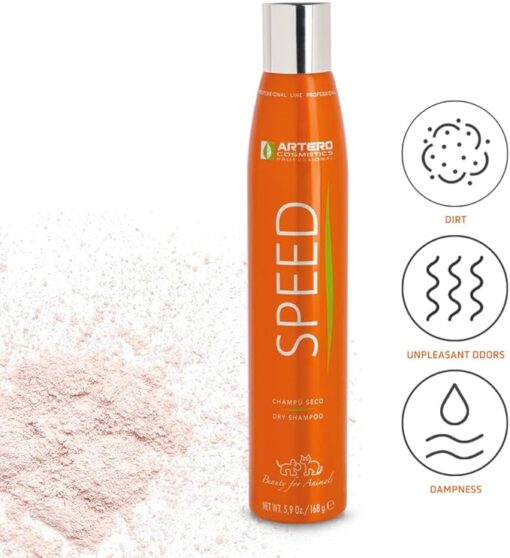 Artero Speed - suhi šampon za pse in mačke 300ml - slika 6